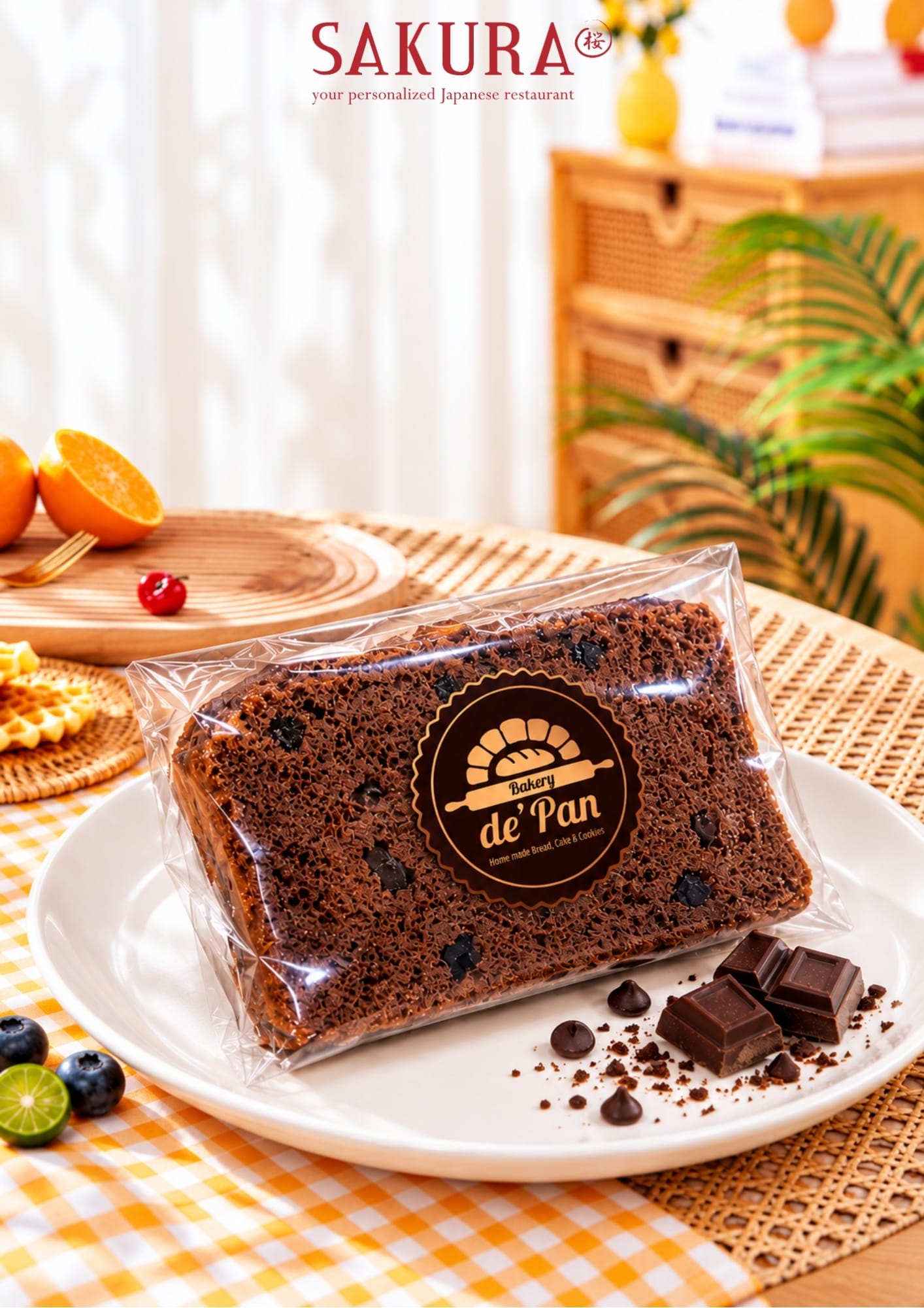 Chiffon Choco Cake