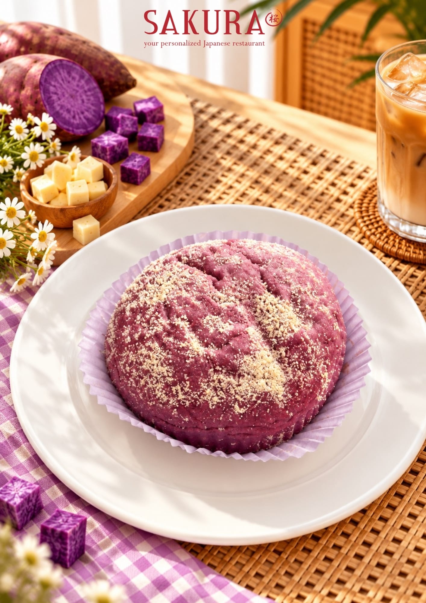 Ube Cheese Bread